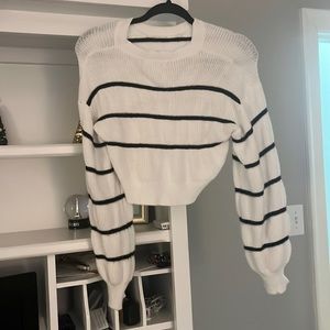 REVOLVE CROPPED SWEATER